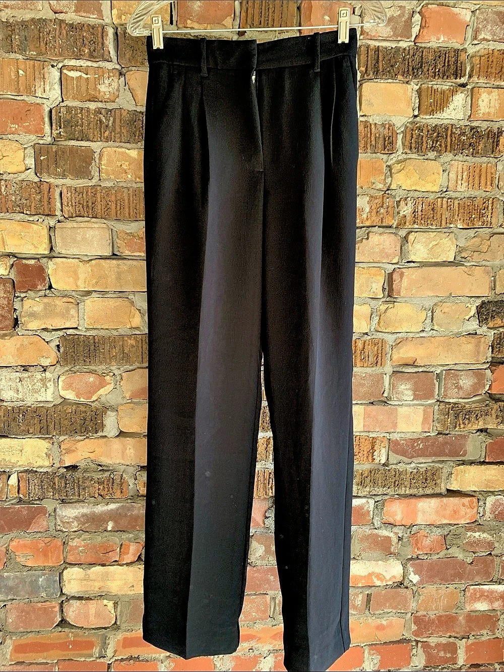 Wilfred Black Wide Leg Pants Size 0